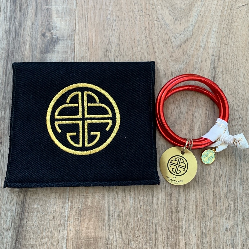 BudhaGirl Bangles - Crimson